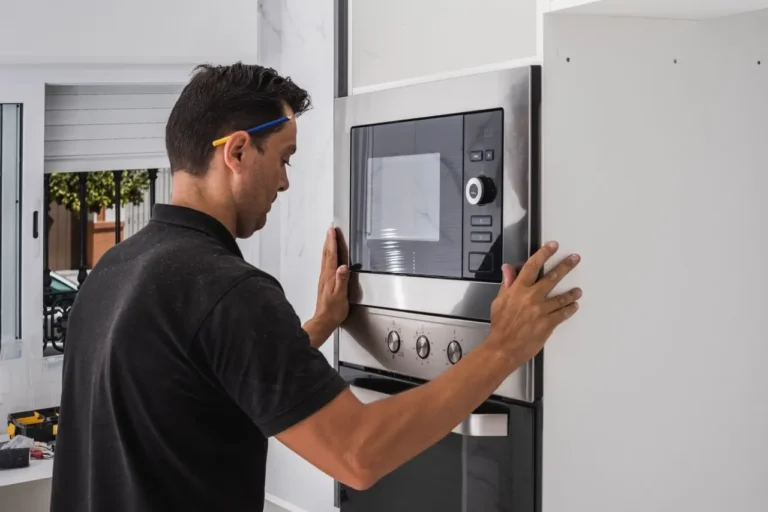 Built-in microwave oven repair